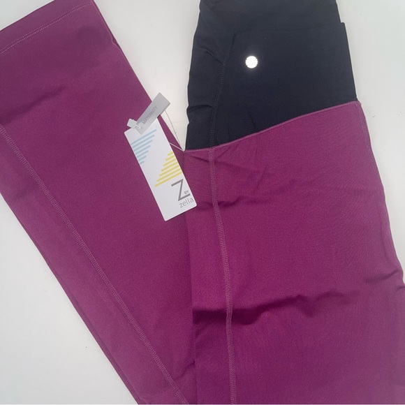 Z by Zella Daily Booty Flare Maternity Leggings In Purple Caspia Color- Reemoly - Picture 10 of 16